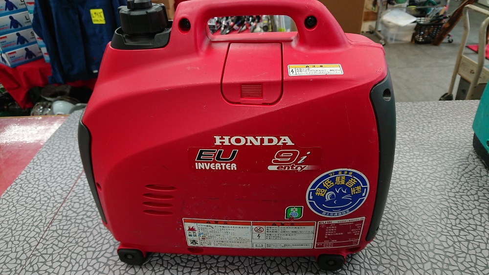 東京都大田区のお客様から ホンダ Honda インバーター発電機 Eu9i を買取させていただきました 川崎店 工具買取専門館 アクト