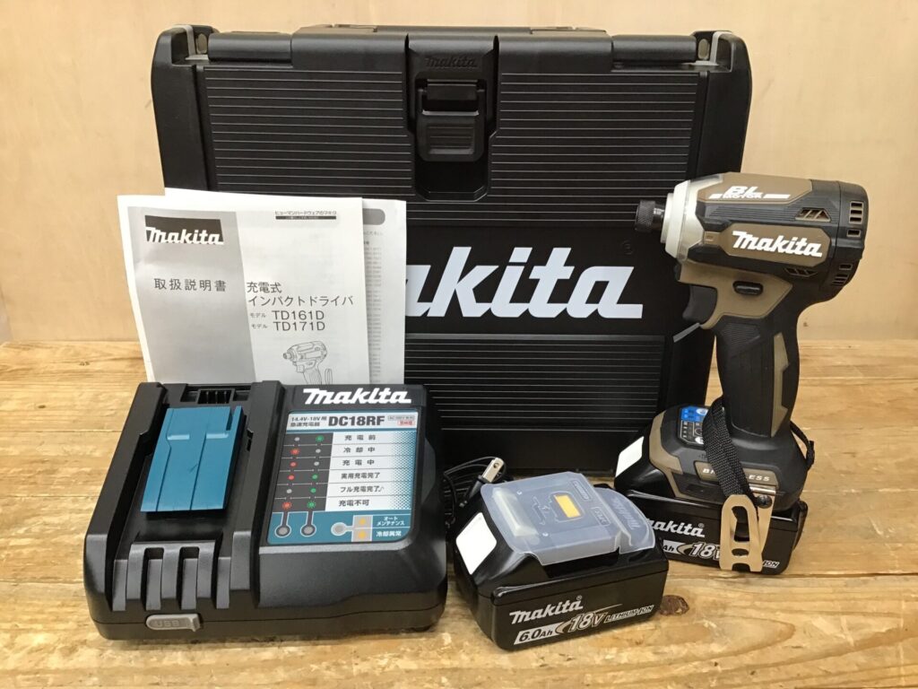 マキタ makita インパクト 18V TD171DRGX 展示品-