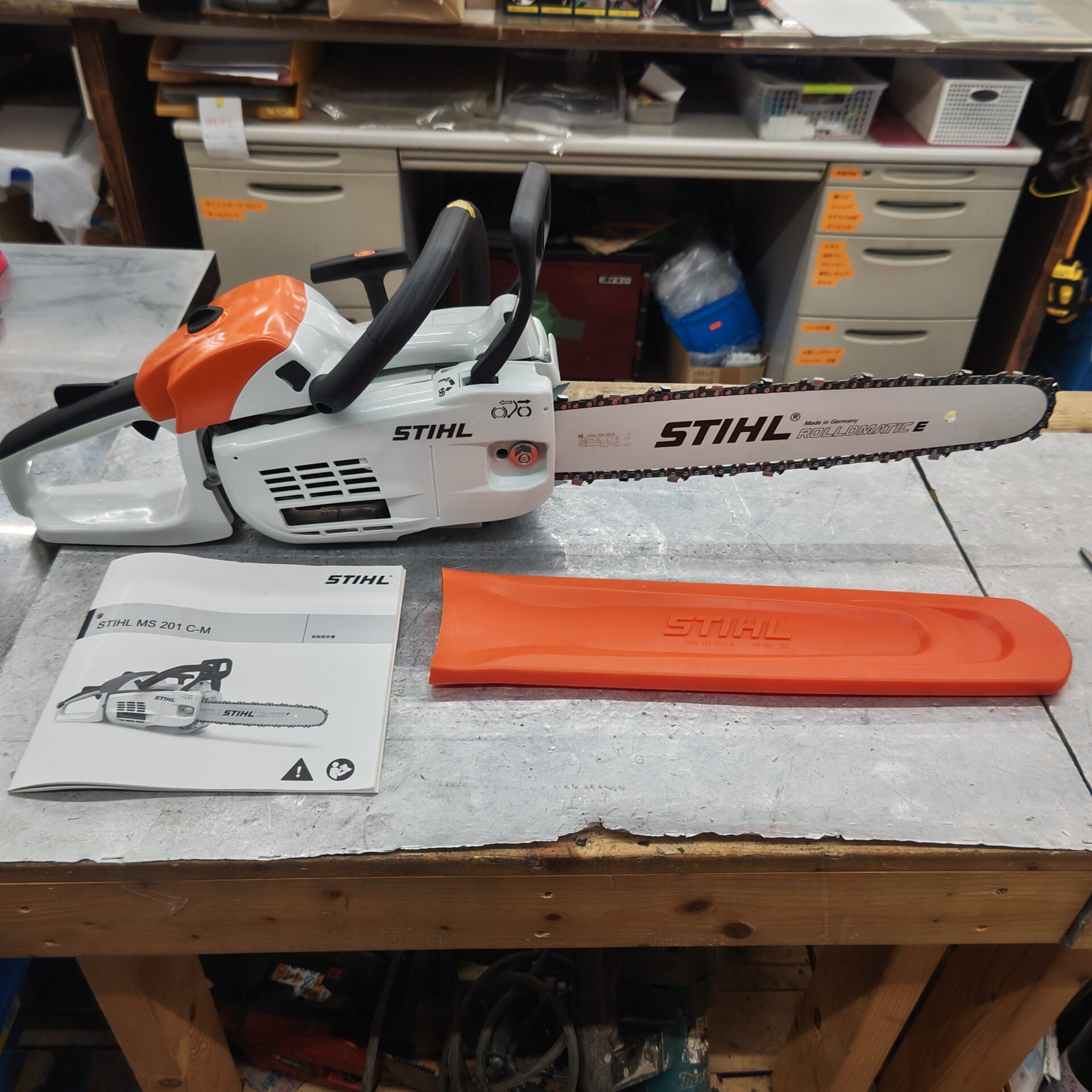 STIHL スチール◇MS201TC-M 最新プロ用チェンソー◇実使用無し！ - 自転車