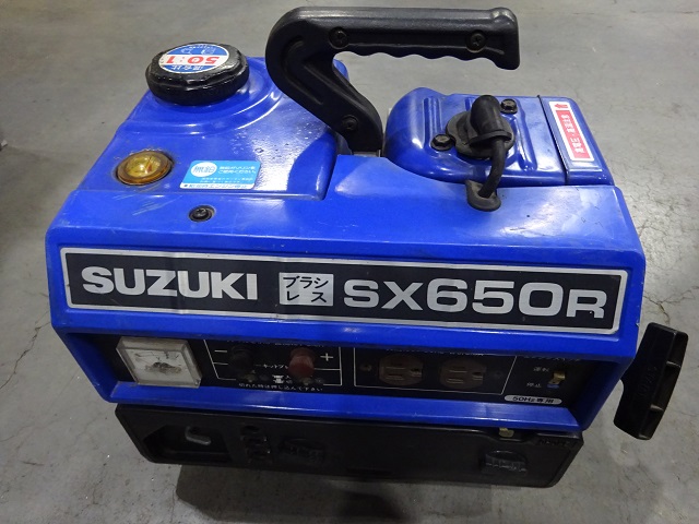埼玉県川口市のお客様から【スズキ エンジン発電機 SX650R】を買取させ