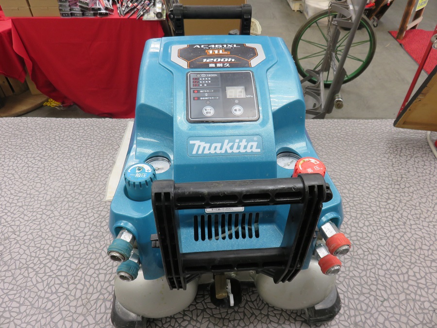 東京都品川区のお客様から【マキタ/makita エアコンプレッサー AC461XL】を買取させていただきました。川崎店 | 工具買取専門館 アクト